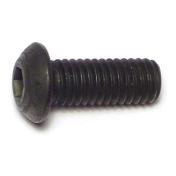 Midwest Fastener 3/8"-16 Socket Head Cap Screw, Plain Steel, 1 in Length, 10 PK 72332